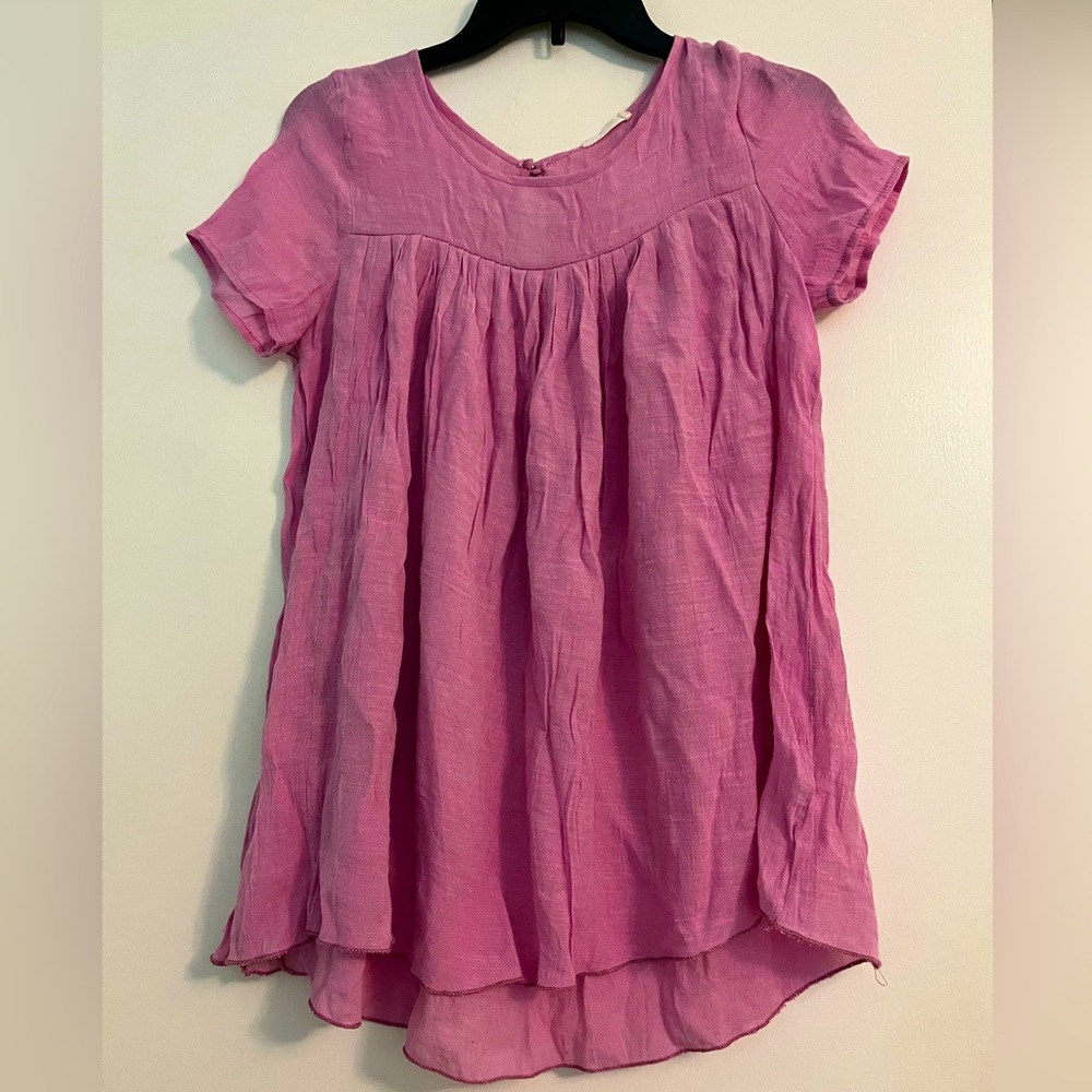 Jella c, pink/purple top, size M